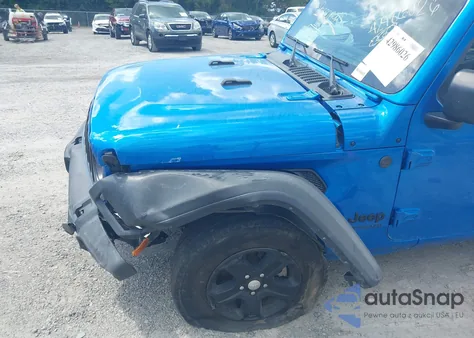 2022 Jeep Wrangler Unlimited Sport S 4X4 from USA, damaged, VIN 1C4HJXDN9NW184406